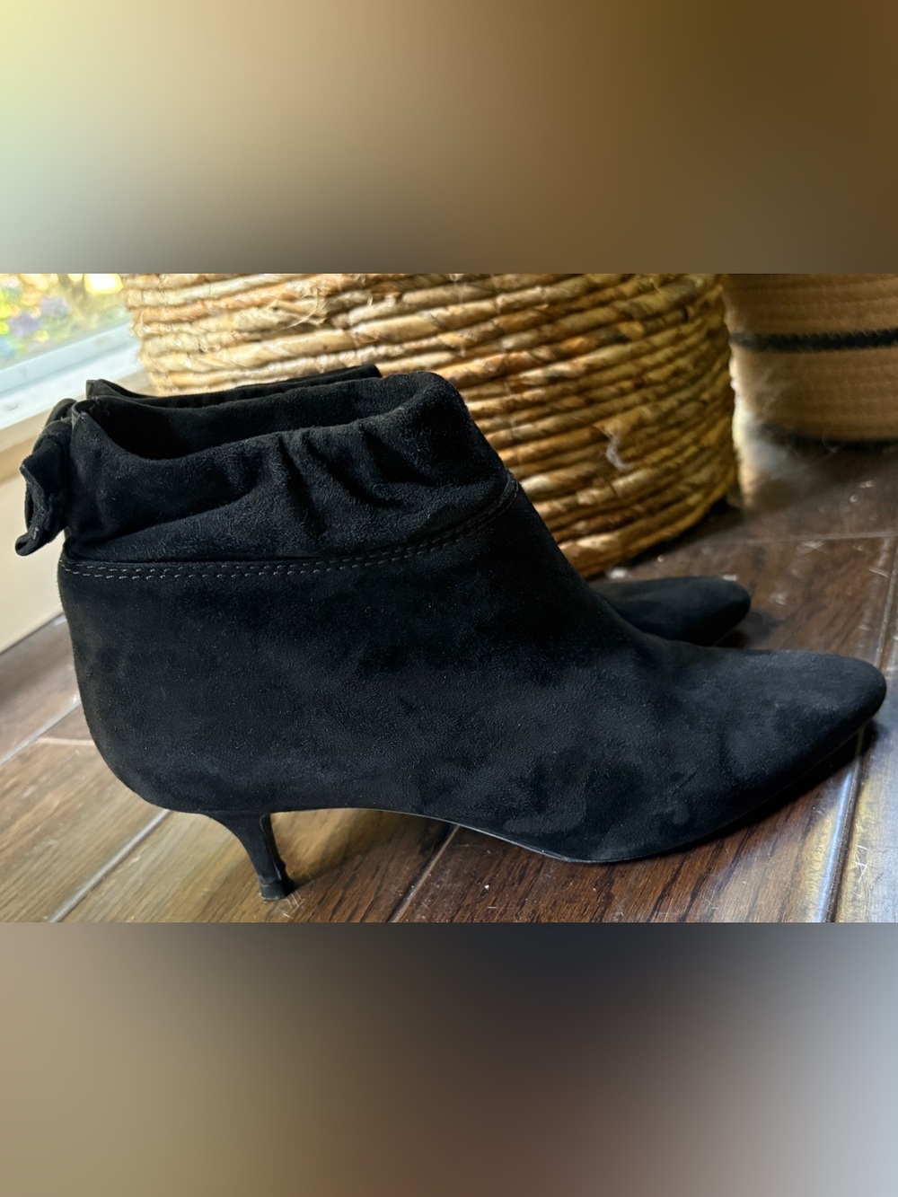 Lanvin suede ankle boots